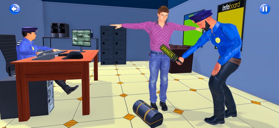 机场安全模拟器3D游戏图3