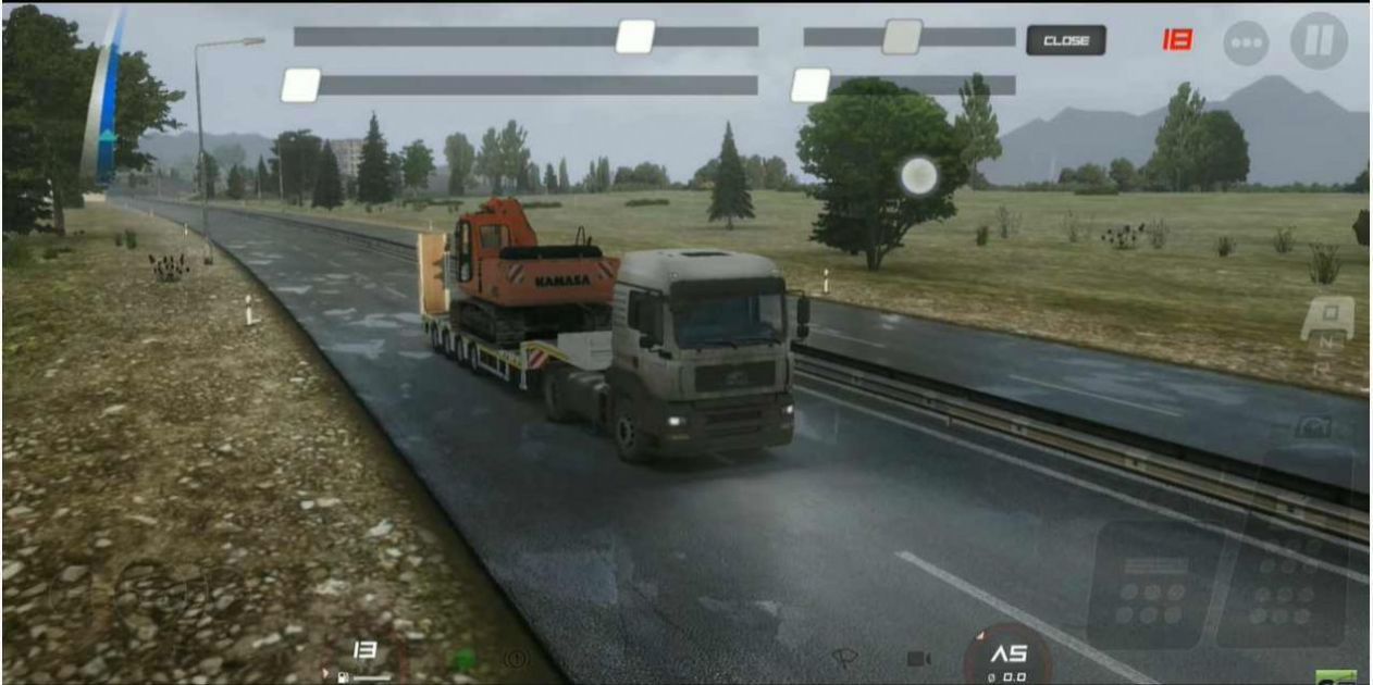 欧洲卡车司机3游戏下载手机中文版(Truckers of Europe 3)图片1