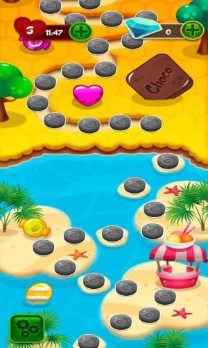 粉碎果冻花园游戏安卓版图片1