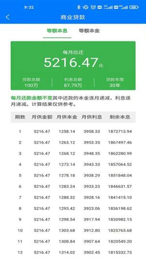 房车贷计算器软件app下载图片1