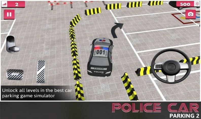 Police Car Parking 2游戏中文版图片1