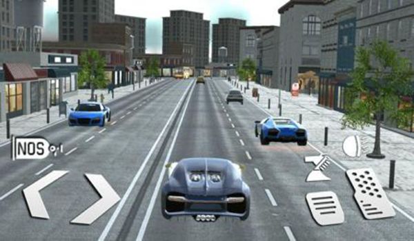 公路车交通赛车3D游戏图2