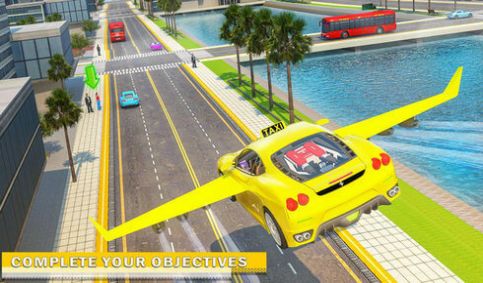 未来飞行汽车模拟器游戏图2