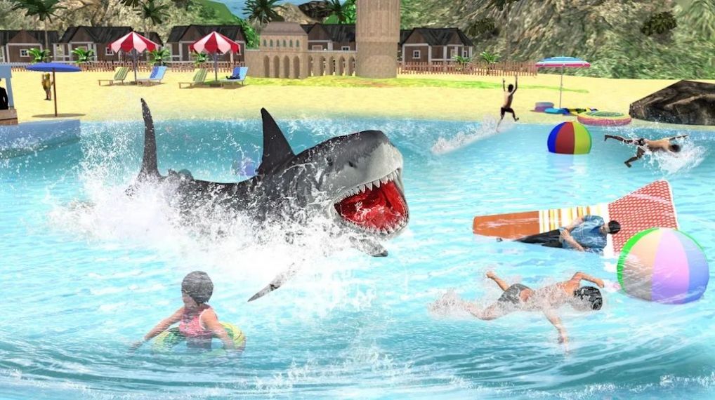 鲨鱼的疯狂吞噬游戏图2