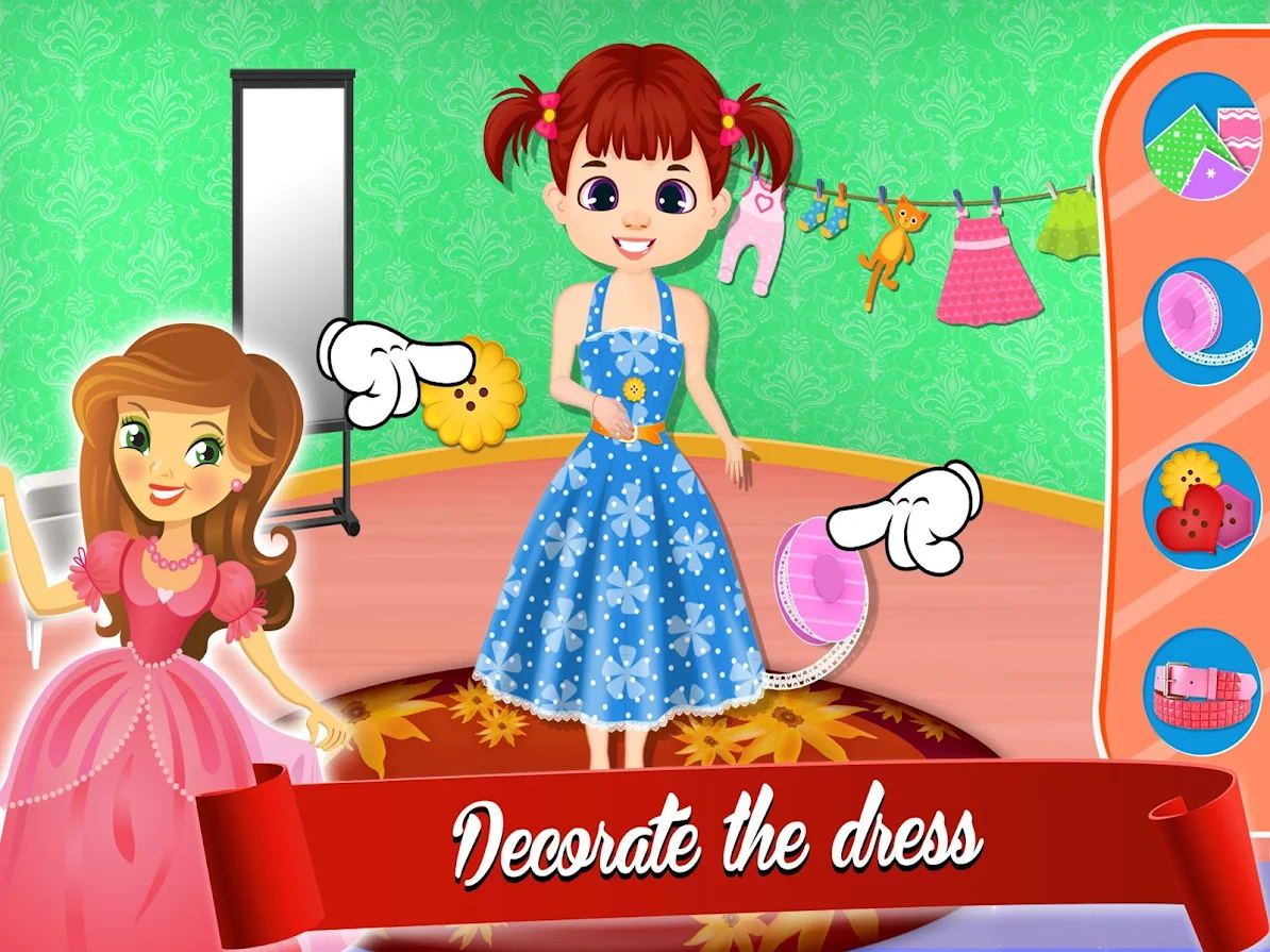 Cute Dress Maker Shop游戏图2