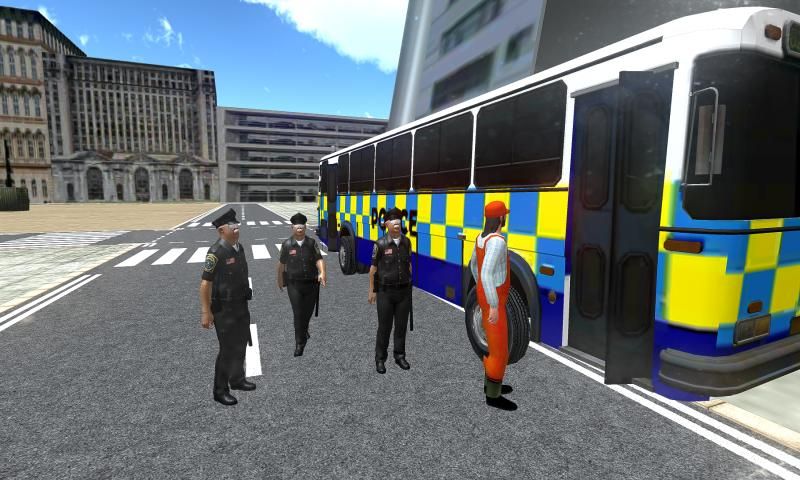 监狱巴士城市交通游戏图2