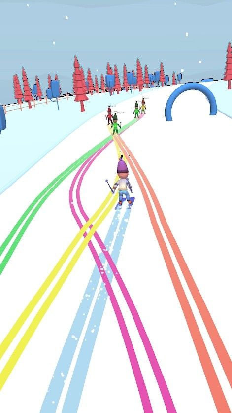 Skier hill 3d游戏图3