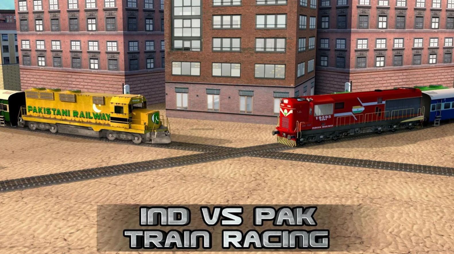 India Vs Pakistan Train Racing游戏中文版图片1