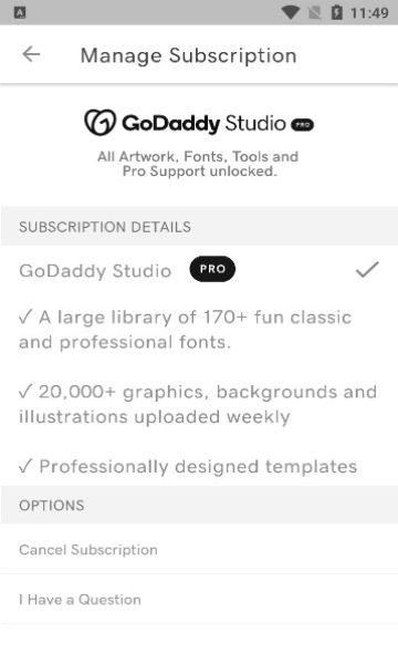 GoDaddy Studio图片编辑专业版免费版app