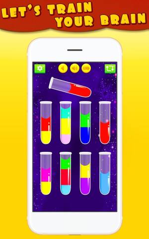 水彩分类排序安卓官方版游戏(Sort Puzzle Water Color)图片1