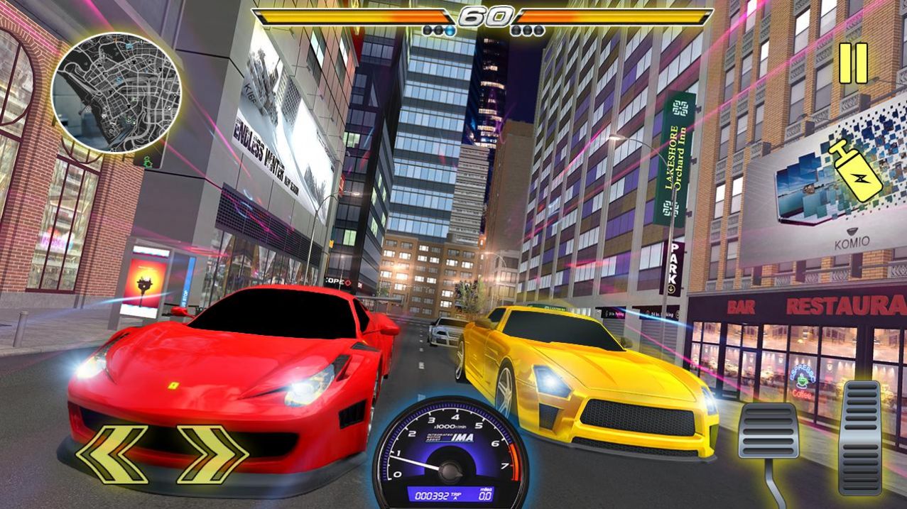 疯狂的速度赛车3D游戏图2