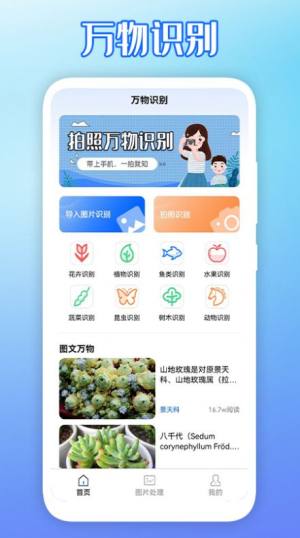 拍图识物app图2