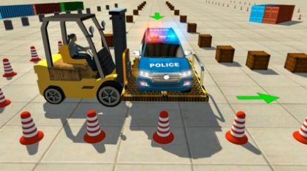 Advance Police Parking游戏图1