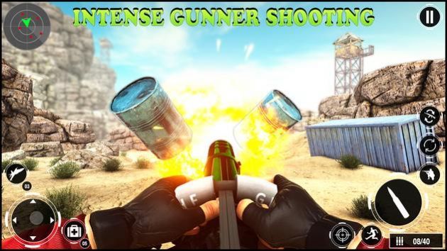 Desert Gun Strike 2021游戏图1