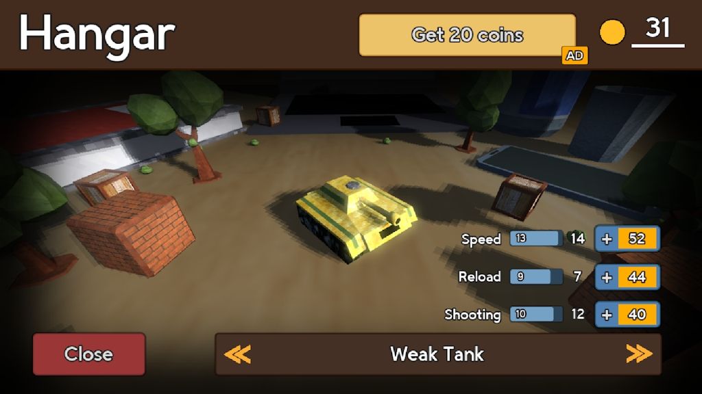 像素小坦克3D游戏图2