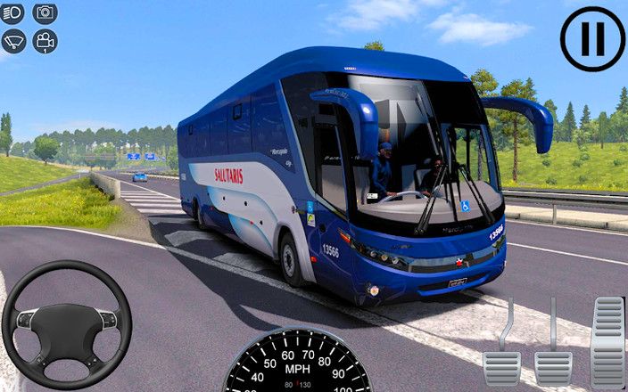 Euro Coach Bus Simulator Games游戏图3