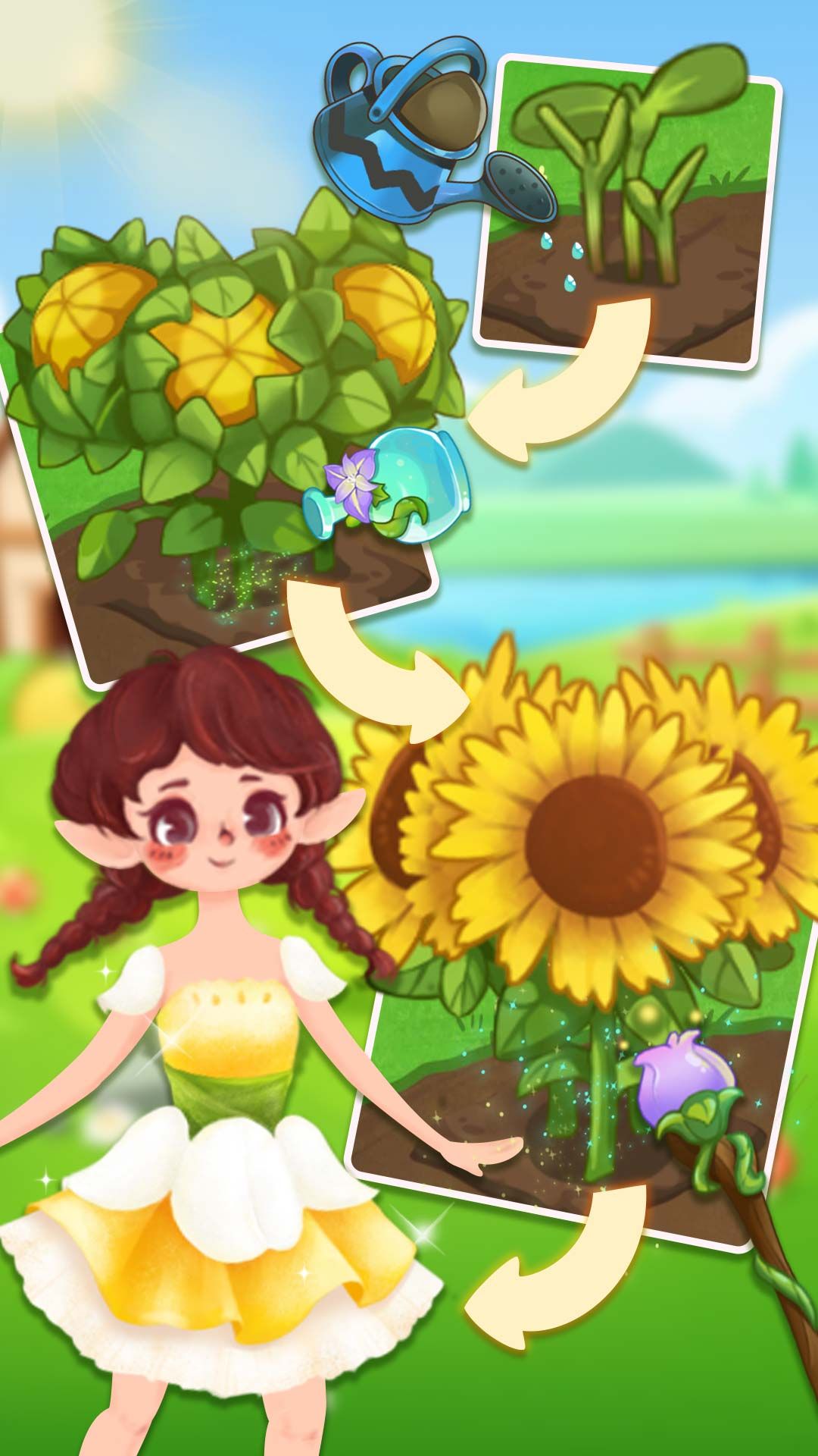 彩虹仙子魔法花园游戏图2