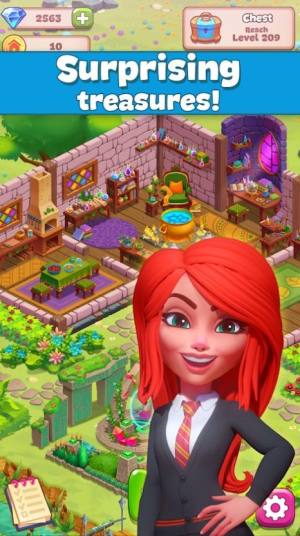 女巫赛琳娜三消游戏安卓中文版(Becharmed)图片1