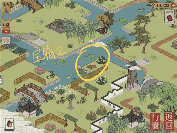 江南百景图钱塘门宝箱与钥匙位置全一览，杭州探险钱塘门宝箱位置汇总[多图]图片4