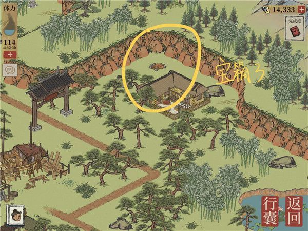 江南百景图钱塘门宝箱与钥匙位置全一览，杭州探险钱塘门宝箱位置汇总[多图]图片3