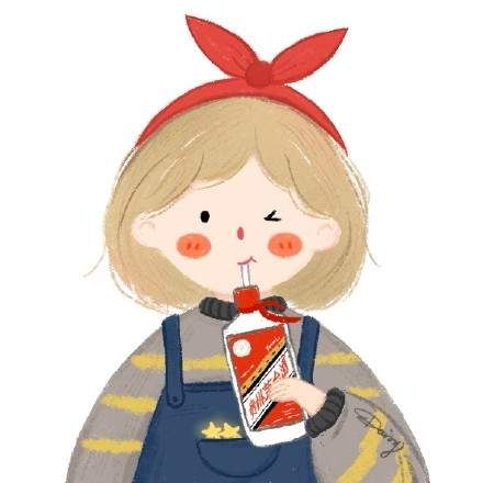 一个小男孩吸管喝茅台的表情包图片下载