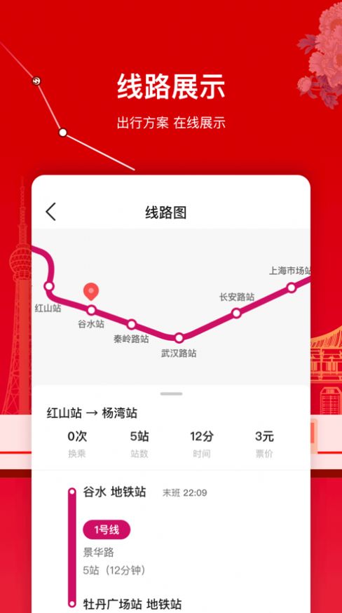 洛阳地铁洛易行app图2