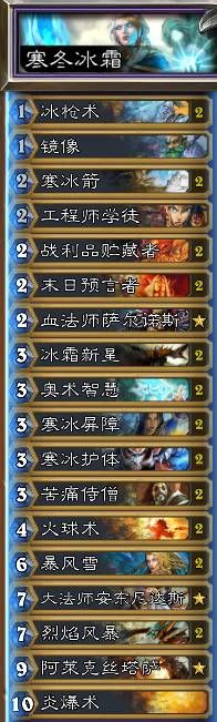 炉石传说经典模式卡组搭配攻略，各职业高胜率卡组搭配推荐合集[多图]图片6