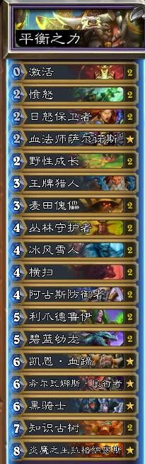炉石传说经典模式卡组搭配攻略，各职业高胜率卡组搭配推荐合集[多图]图片3
