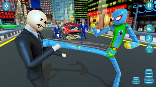 火柴人绳超级蜘蛛3D游戏图2