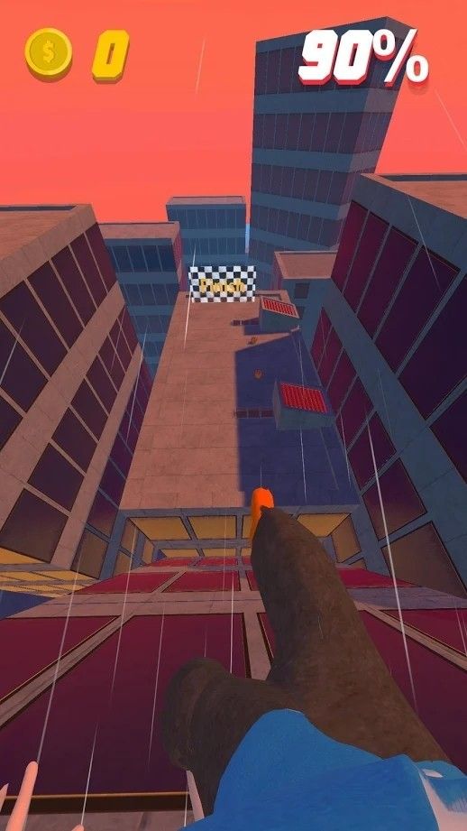 天台跑酷安卓版游戏（Rooftop Run）图片1