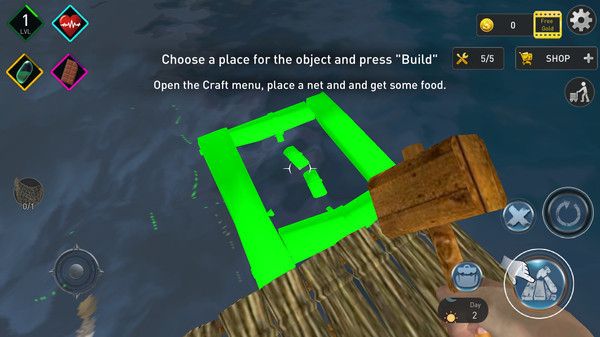 木筏求生海洋模拟游戏图2