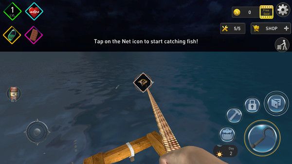 木筏求生海洋模拟安卓版游戏图片1