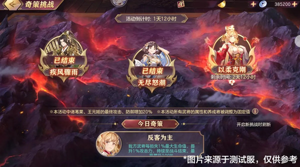三国志幻想大陆奇策挑战疾风骤雨攻略，疾风骤雨奇策挑战平民阵容推荐[多图]