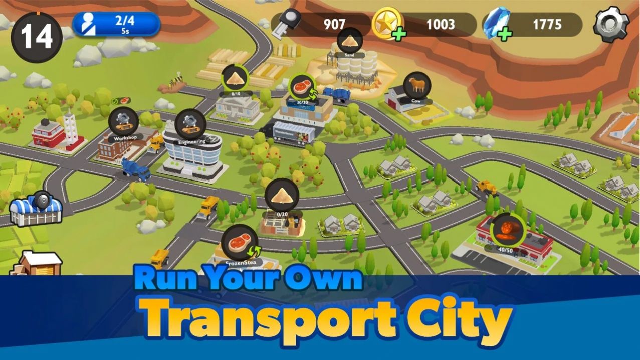 运输城市卡车大亨游戏官方最新版图片1