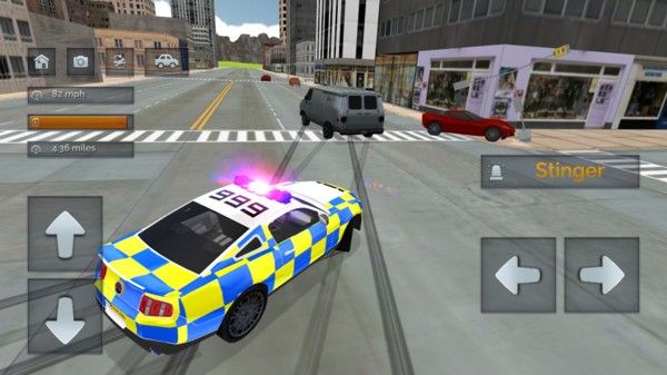 逼真的警车驾驶游戏最新安卓版图片1