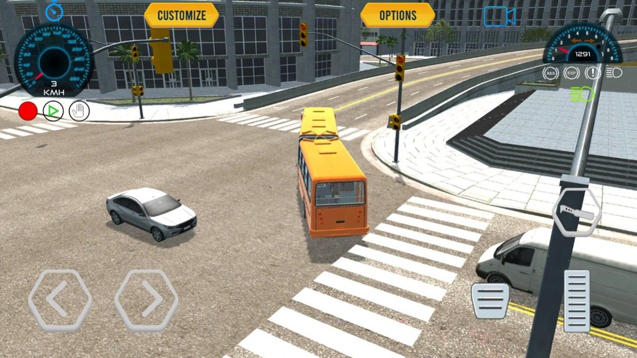 高档汽车驾驶模拟器游戏图1