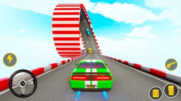 大型坡道特技汽车安卓版游戏图片1