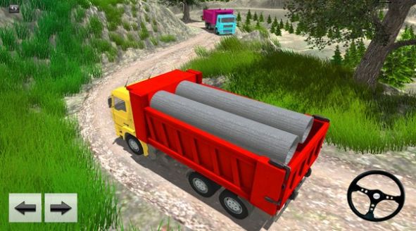 重型货车司机山地运输游戏最新官方版图片1