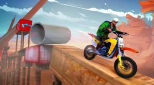 指尖摩托车特技游戏最新安卓版图片1