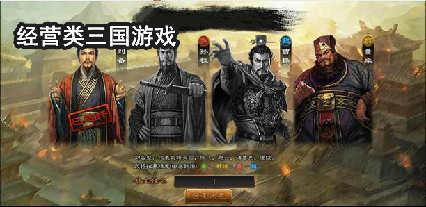经营类三国游戏