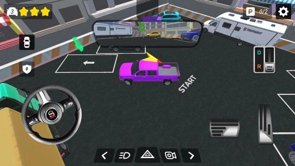 真正的停车场3D游戏图1
