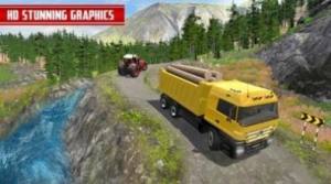 卡车山地运输驾驶游戏图3