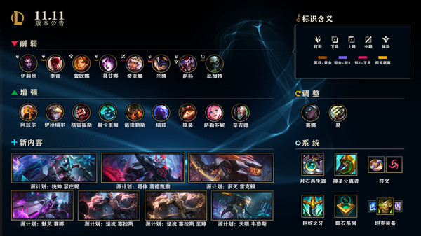 英雄联盟11.11版本更新了什么？LOL5月27日11.11版本更新公告[多图]