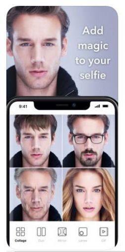 免费一键变年轻照片的软件app下载(faceapp)图片1