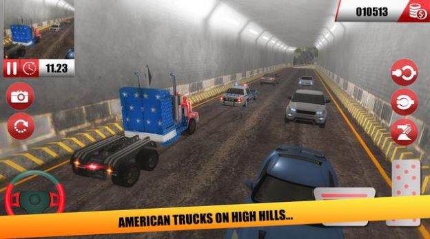 美国卡车货运停车模拟器游戏图1