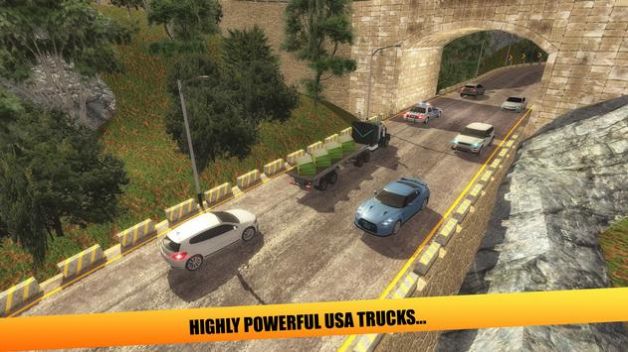 美国卡车货运停车模拟器游戏图3