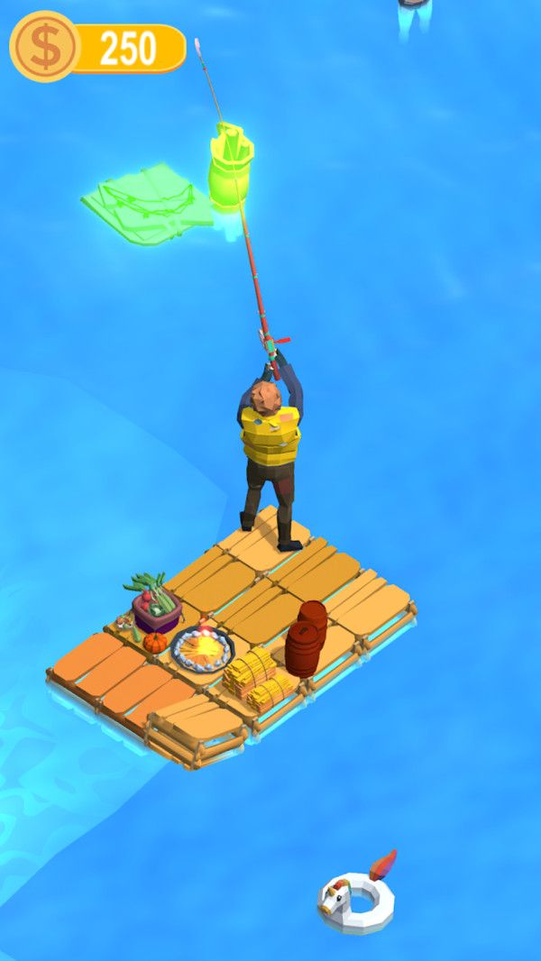 木筏钓鱼记安卓版游戏图片1