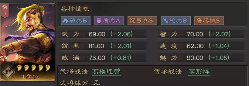 三国志战略版SP袁绍阵容搭配攻略大全，SP袁绍培养思路推荐[多图]图片2