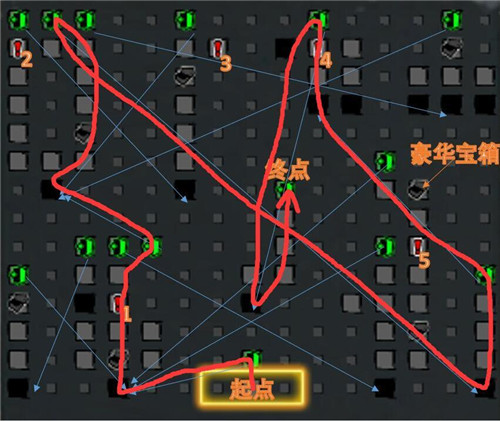 我的侠客迷雾域迷宫通关路线图一览，迷雾域迷宫宝箱全收集攻略大全[多图]