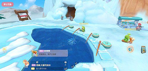 摩尔庄园雪山钓鱼场在什么位置？雪山钓鱼场坐标位置一览[多图]
